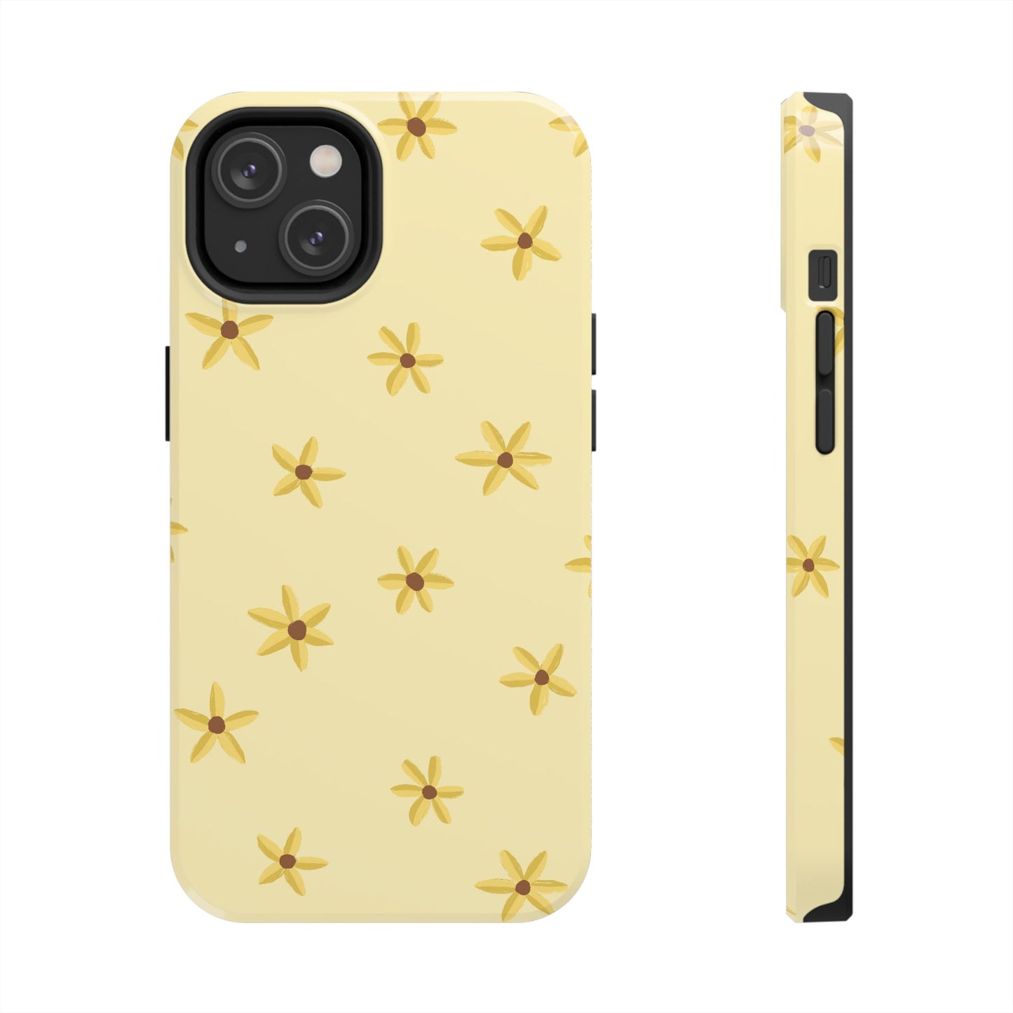 Floral Phone Case — Yellow Daisy Phone Cover