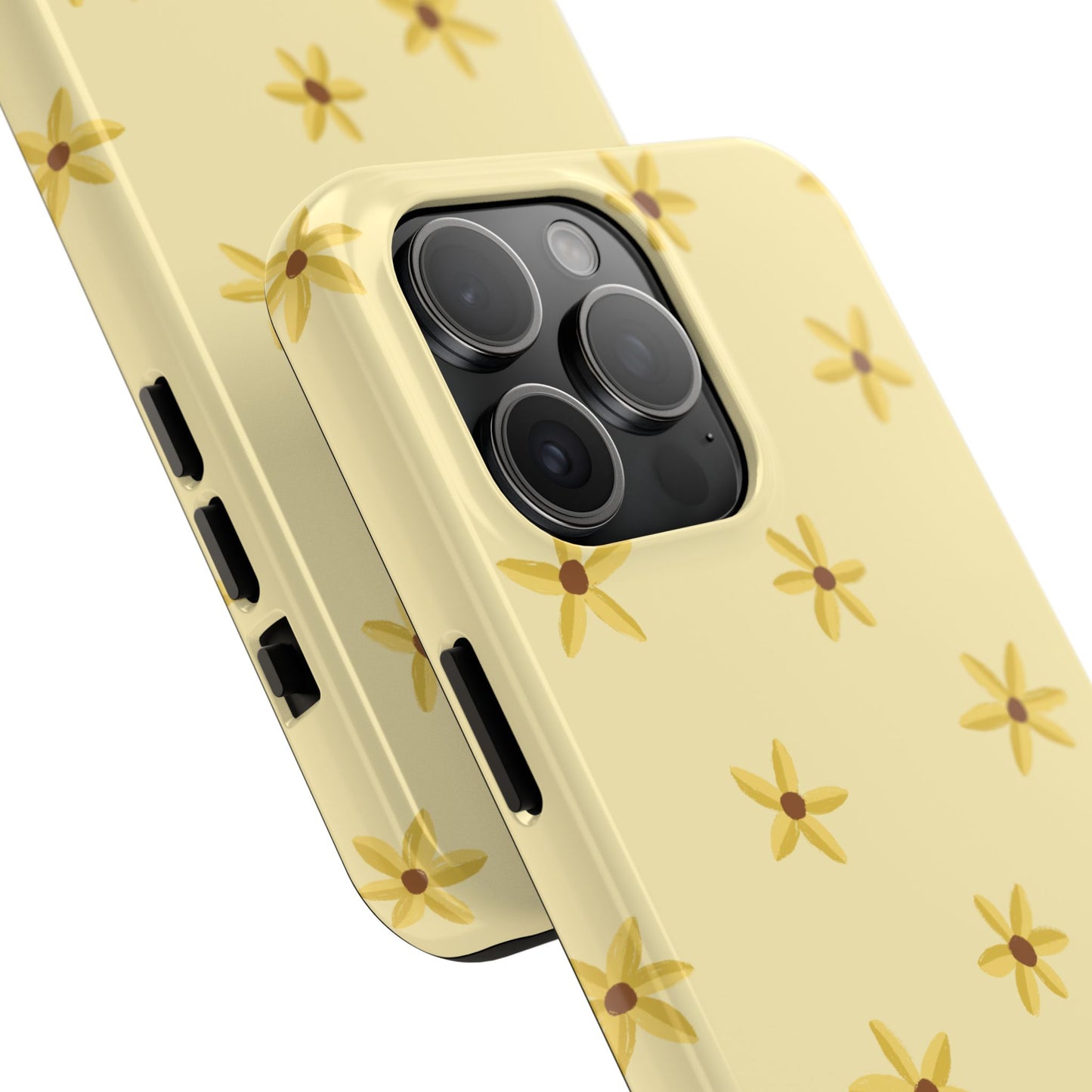 Floral Phone Case — Yellow Daisy Phone Cover