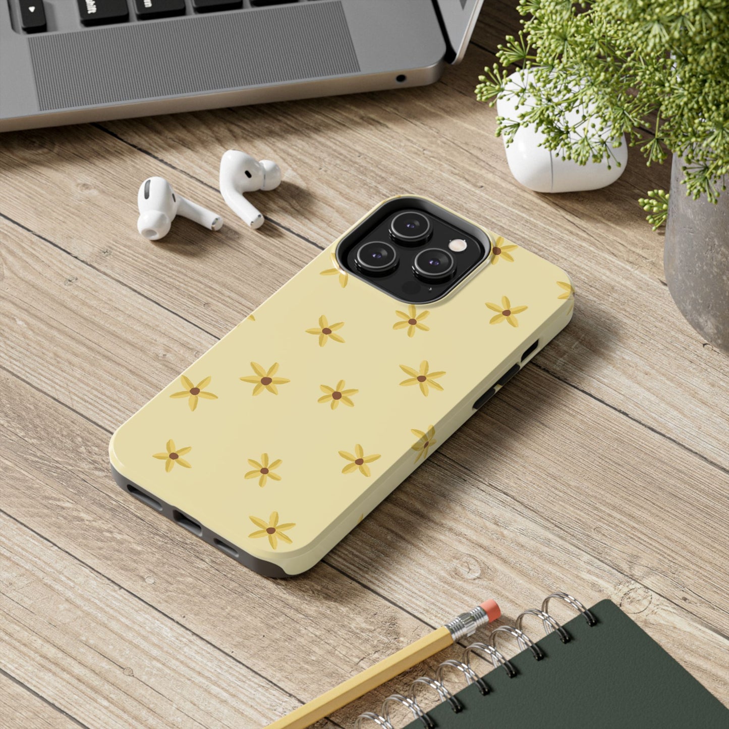 Floral Phone Case — Yellow Daisy Phone Cover