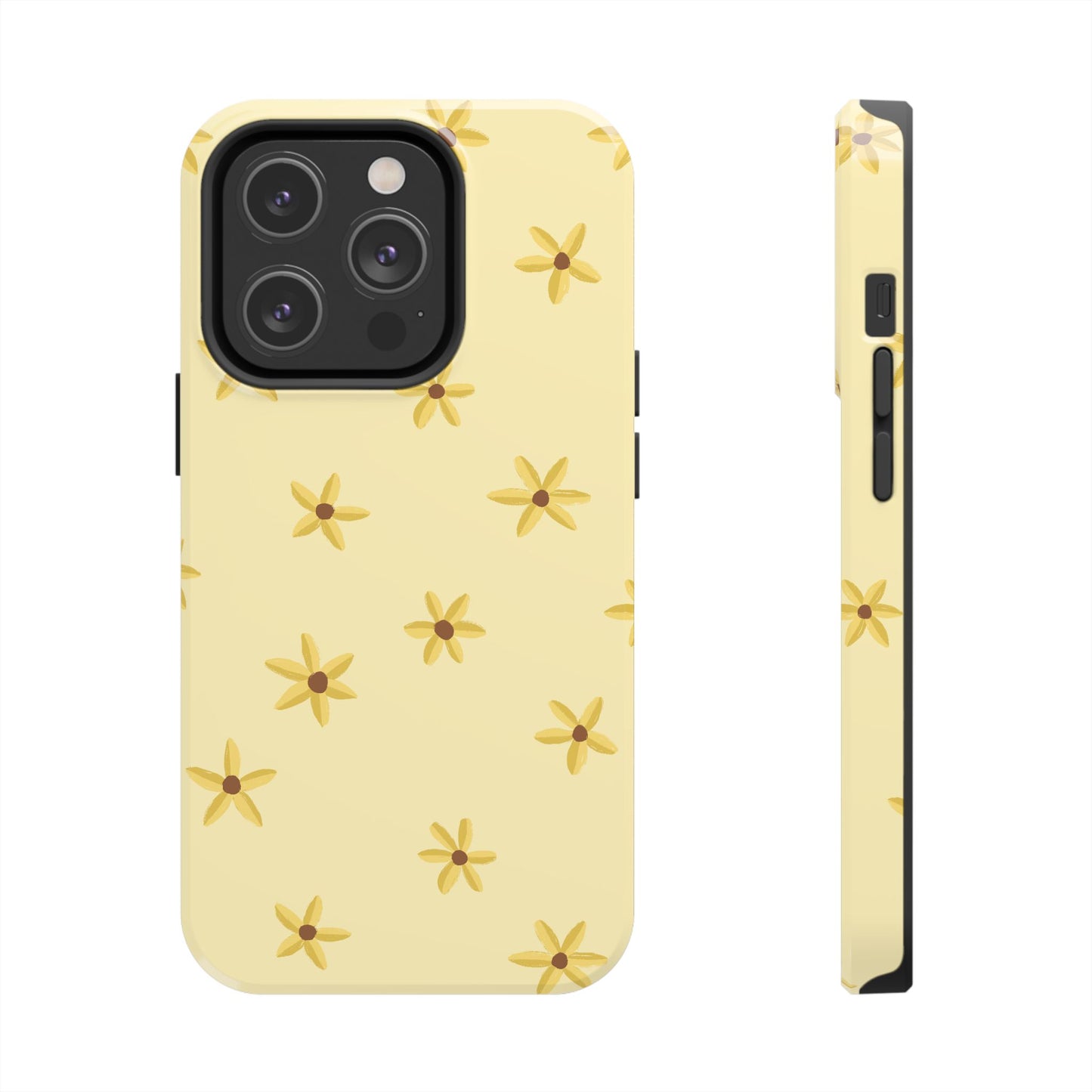 Floral Phone Case — Yellow Daisy Phone Cover