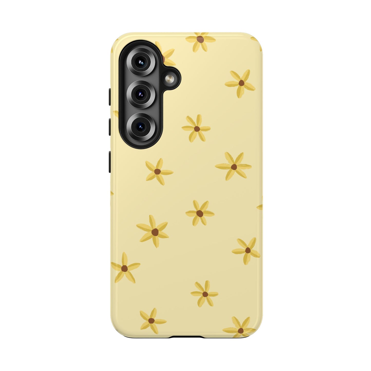 Floral Phone Case — Yellow Daisy Phone Cover