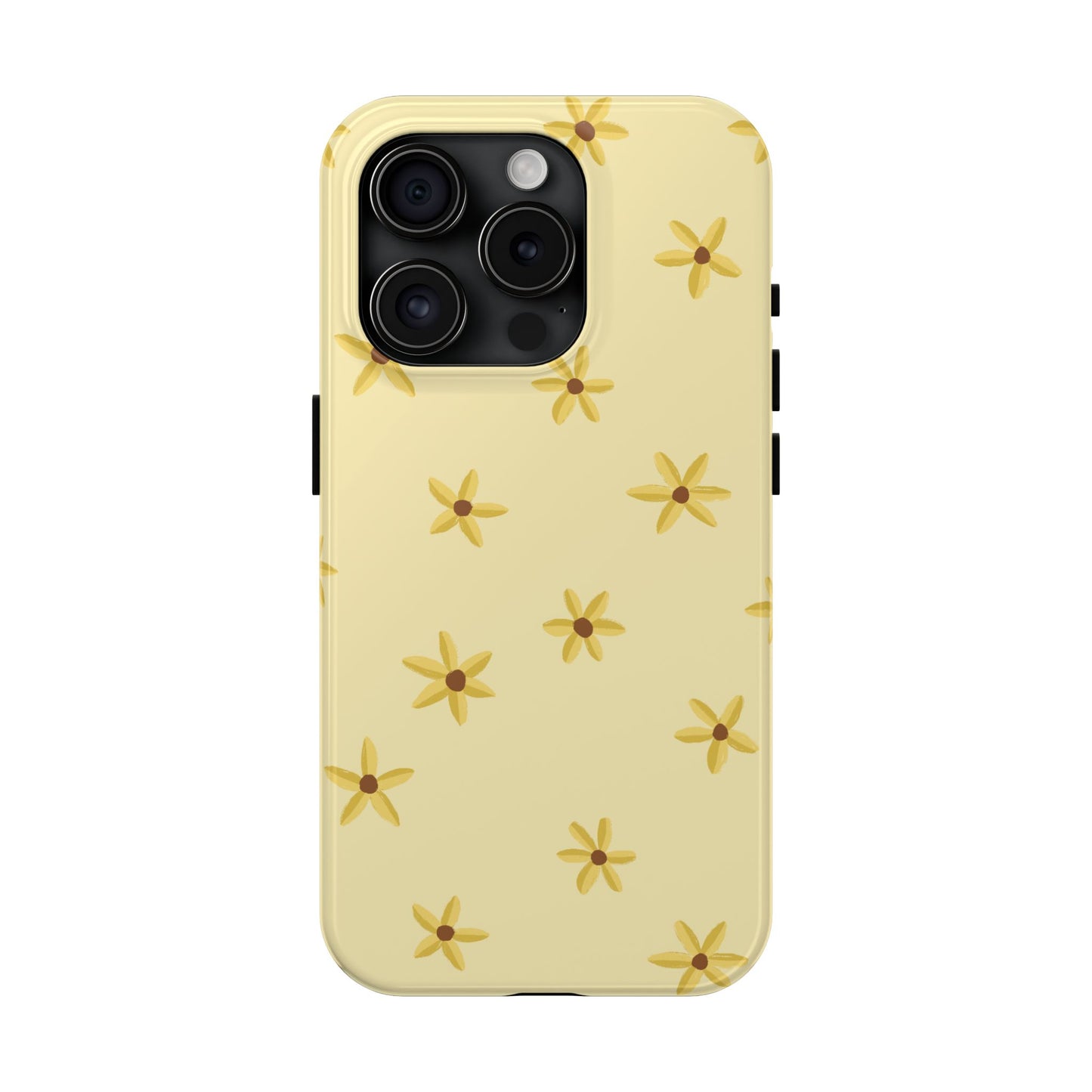 Floral Phone Case — Yellow Daisy Phone Cover