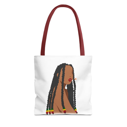 Tote Bag — 'I <3 Black Women' Illustrated Canvas Tote