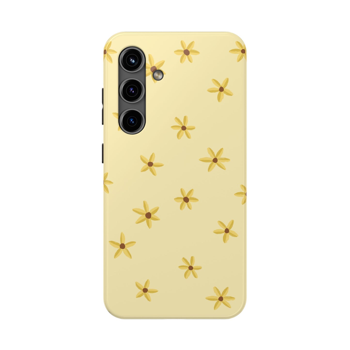 Floral Phone Case — Yellow Daisy Phone Cover