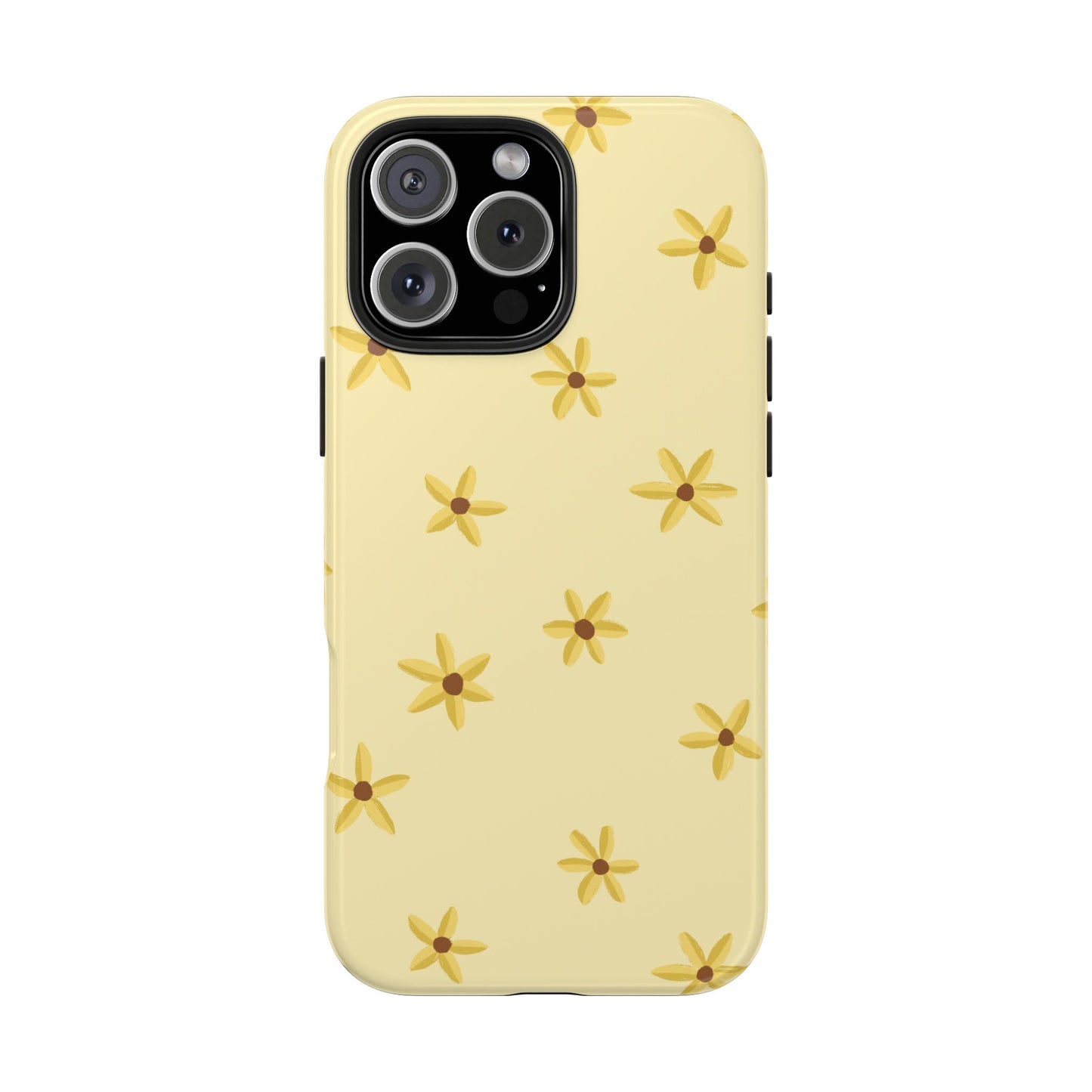 Floral Phone Case — Yellow Daisy Phone Cover