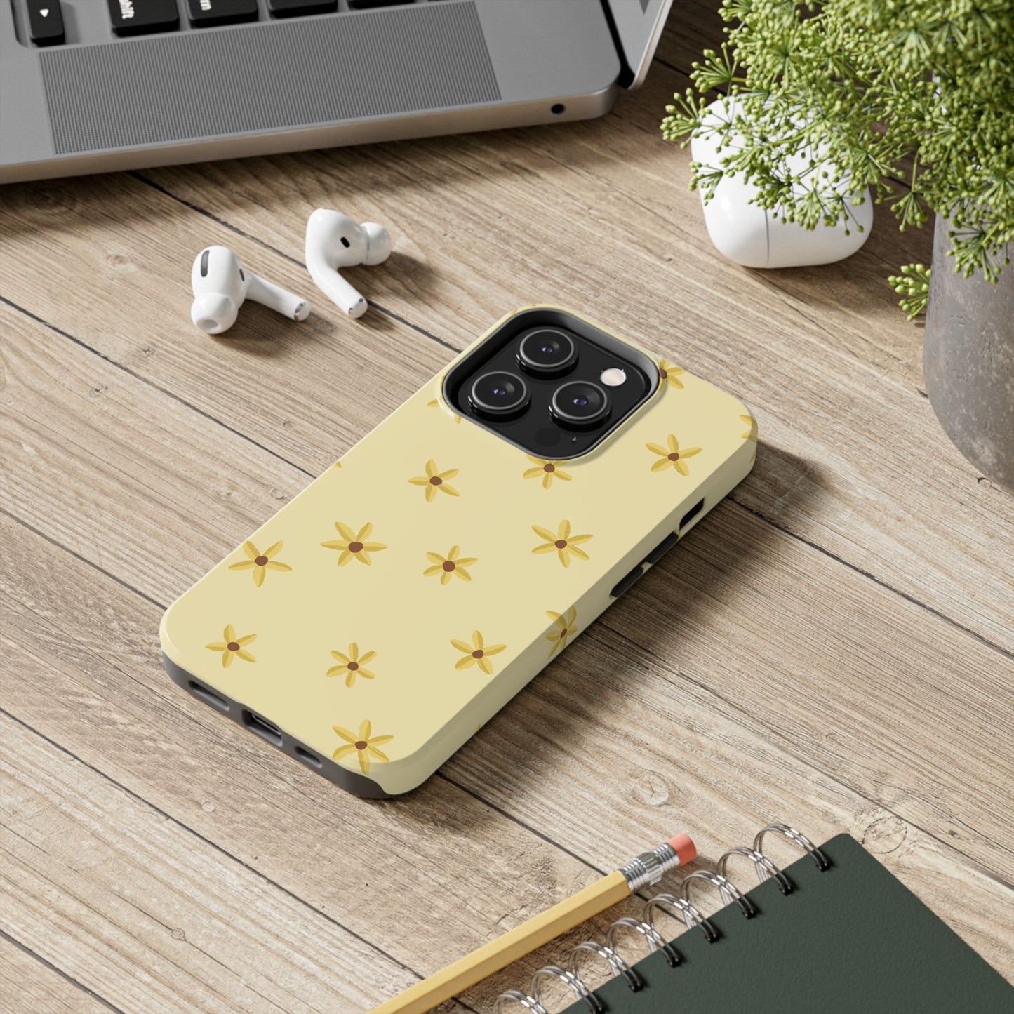 Floral Phone Case — Yellow Daisy Phone Cover