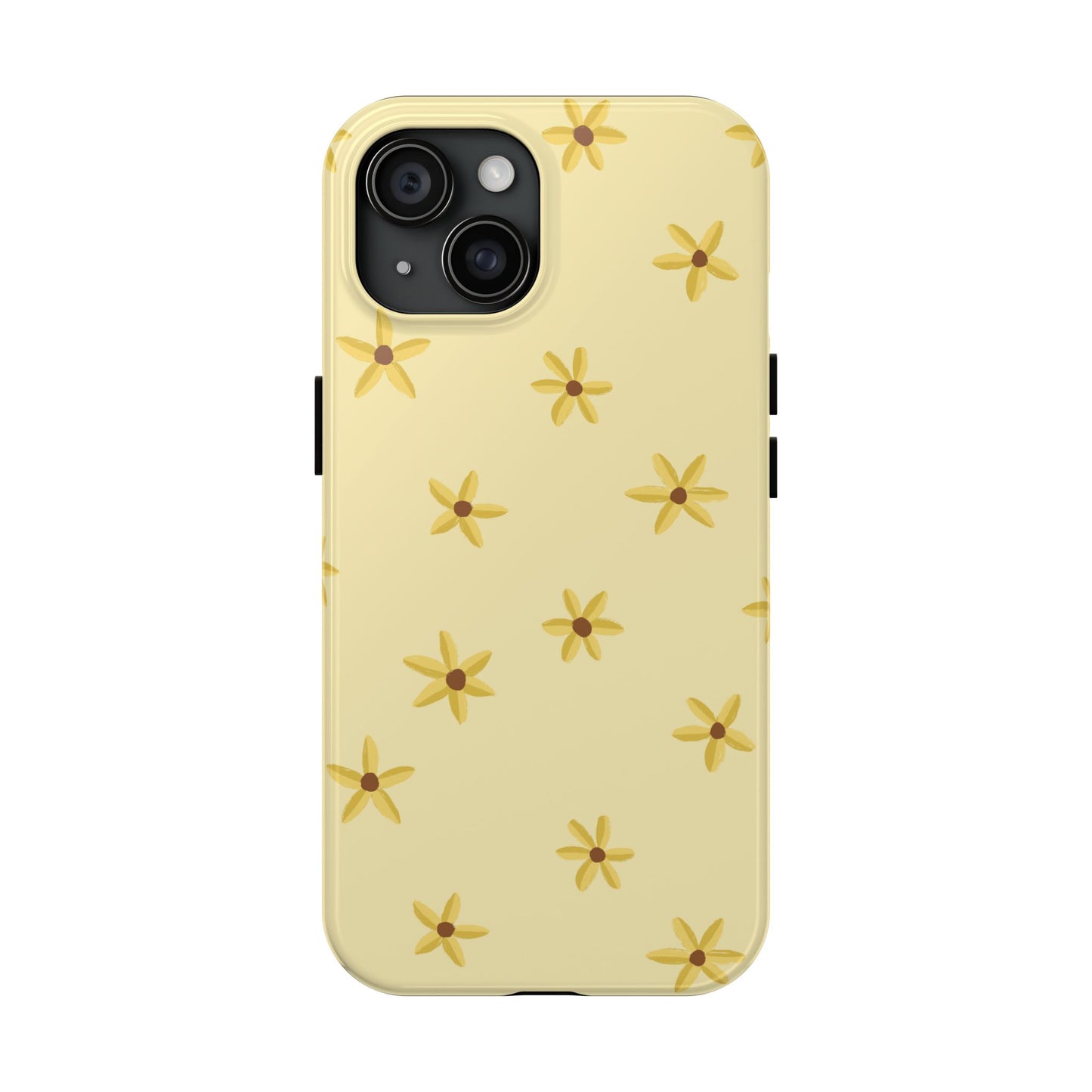Floral Phone Case — Yellow Daisy Phone Cover