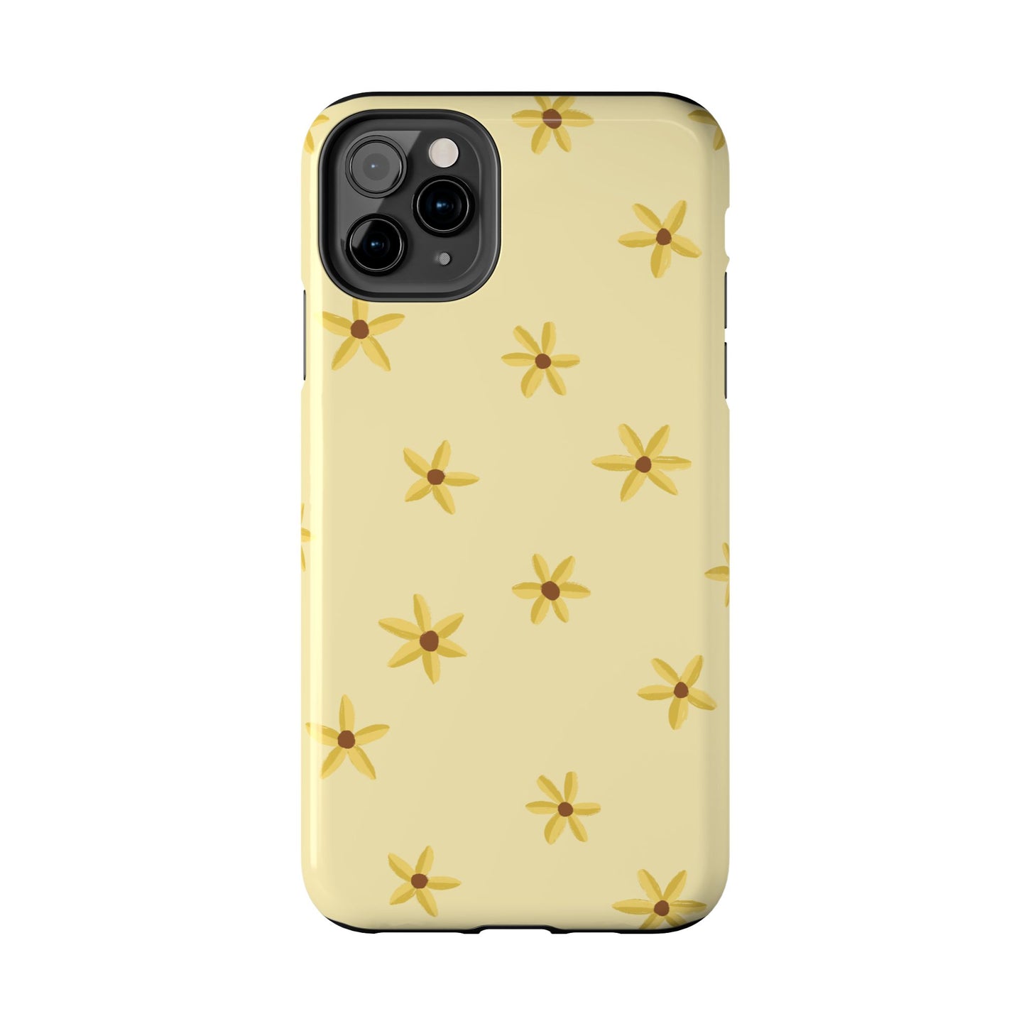 Floral Phone Case — Yellow Daisy Phone Cover