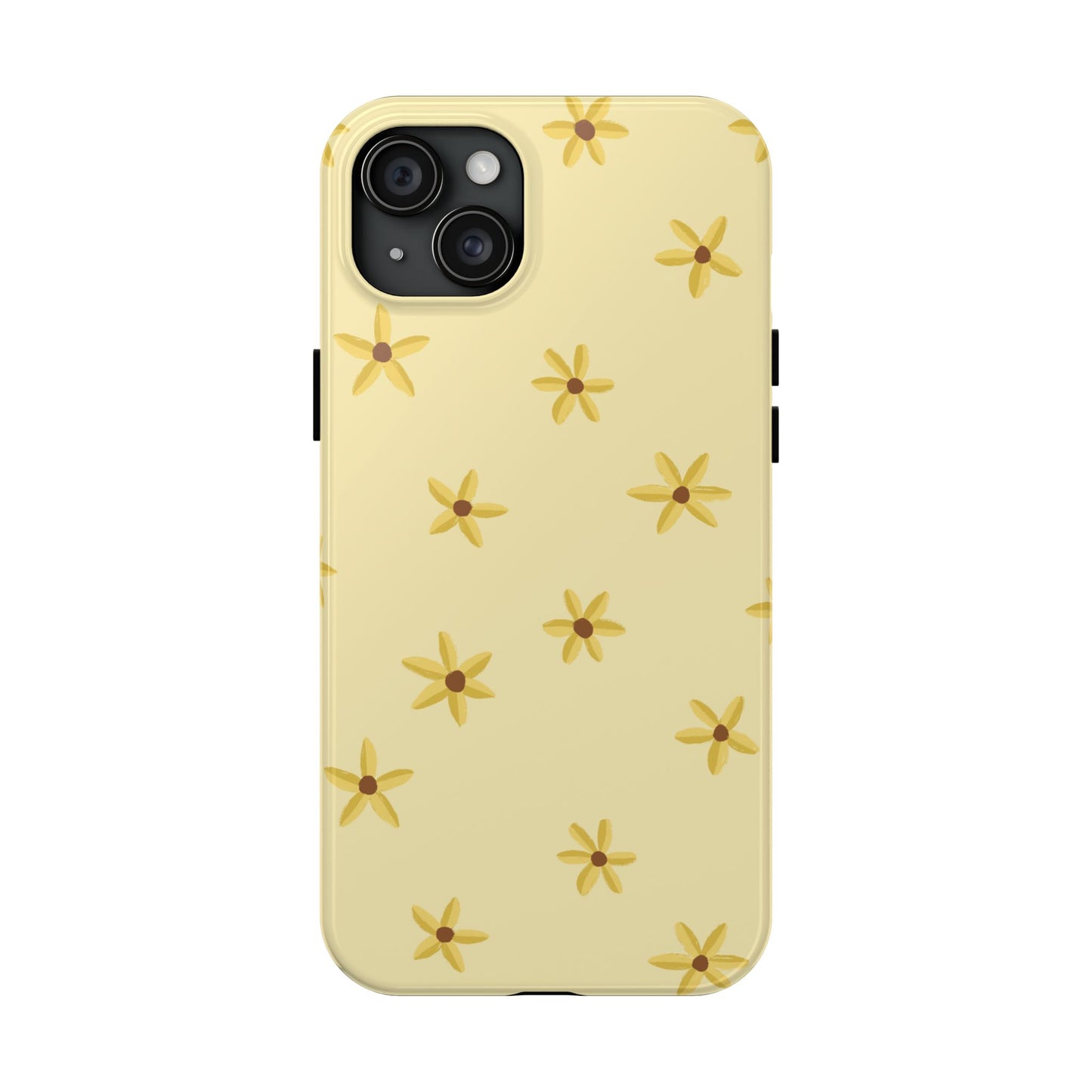 Floral Phone Case — Yellow Daisy Phone Cover