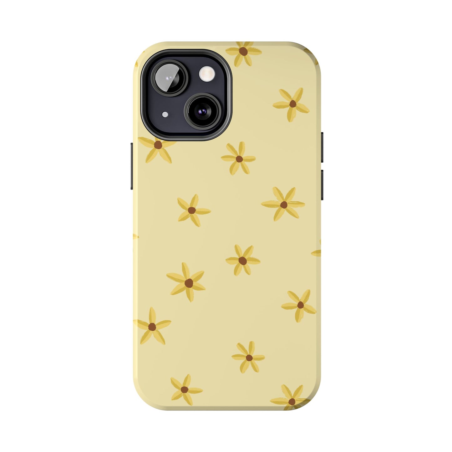 Floral Phone Case — Yellow Daisy Phone Cover