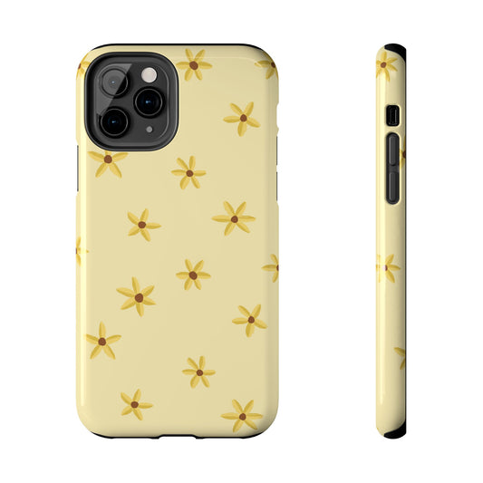 Floral Phone Case — Yellow Daisy Phone Cover