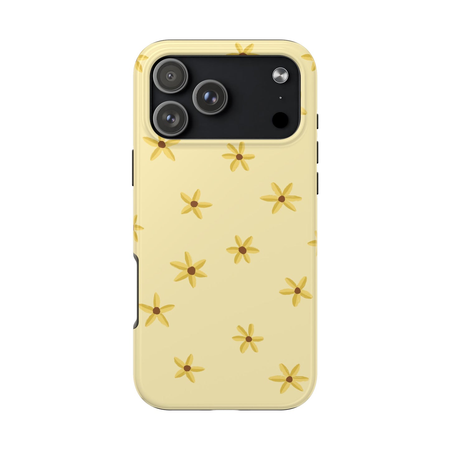 Floral Phone Case — Yellow Daisy Phone Cover