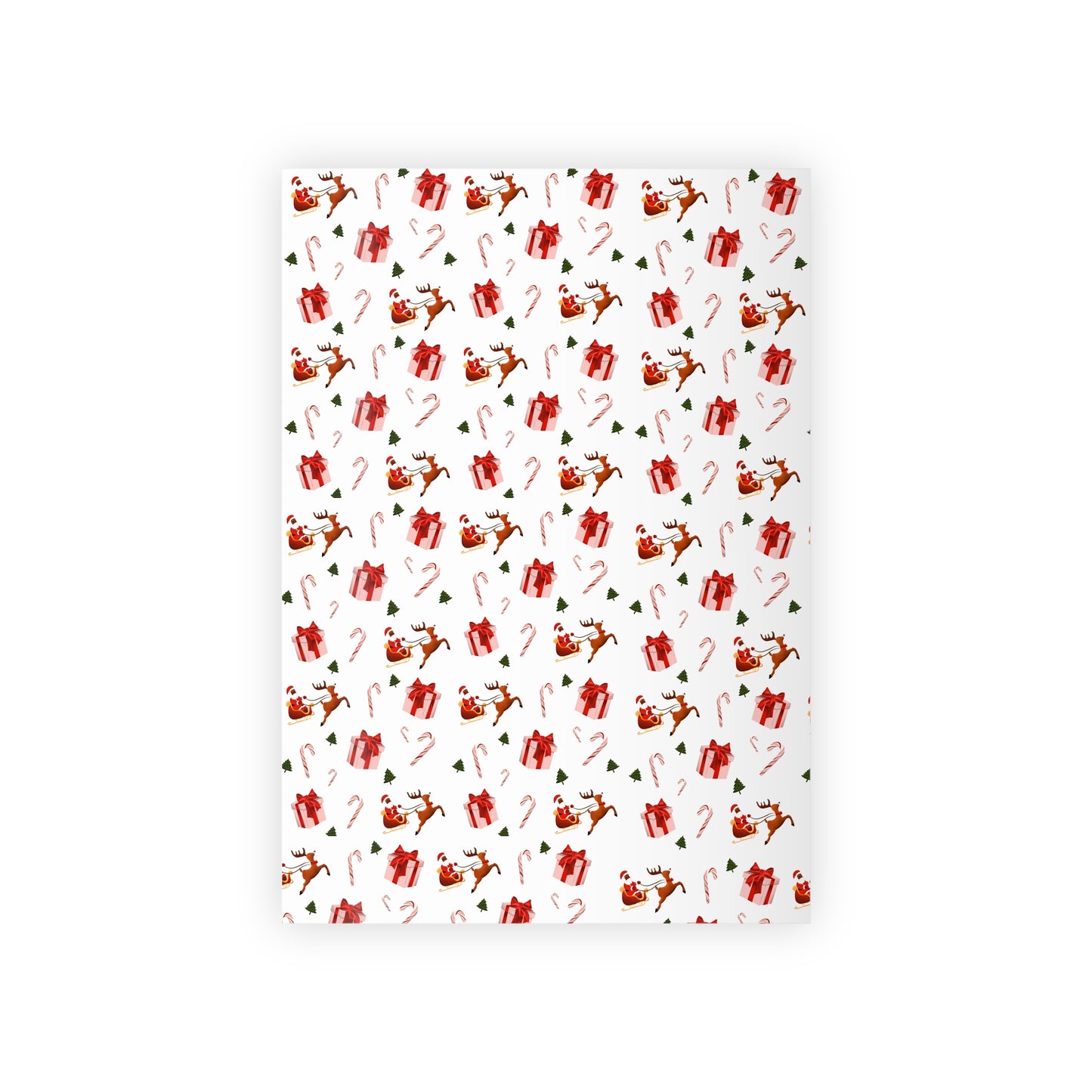 Christmas Gift Pattern Wrapping Paper Roll