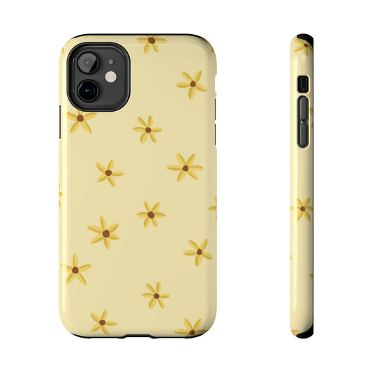 Floral Phone Case — Yellow Daisy Phone Cover