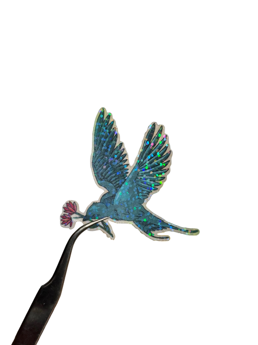 Flying Birdy Sticker