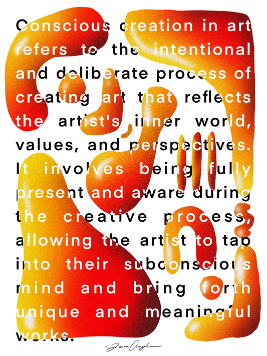 Conscious Creation Poster